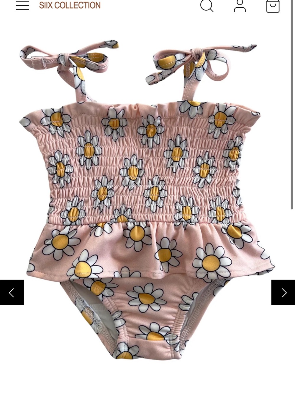 SIIX Daisy Pop Taffy / Soleil Swimsuit / UPF 50+